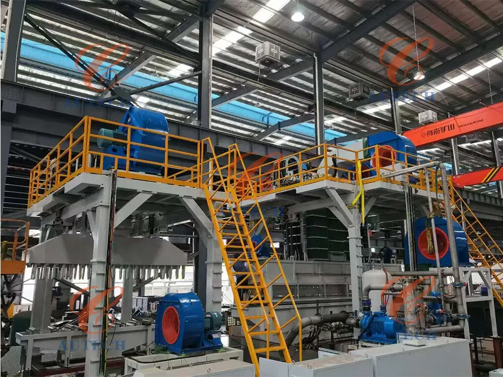 Online And Offline Aluminum Quenching Platforms